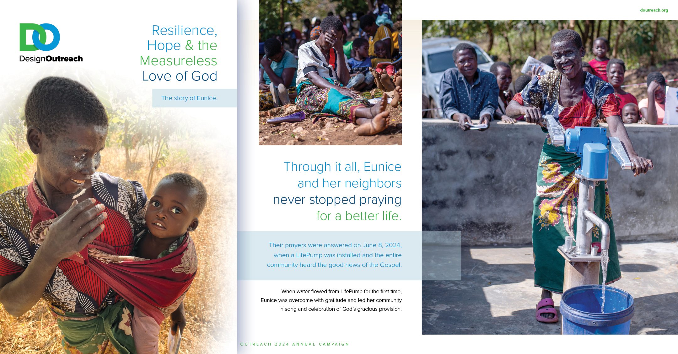 Design Outreach | Annual Campaign | Christian Nonprofit | Peebles Creative Group