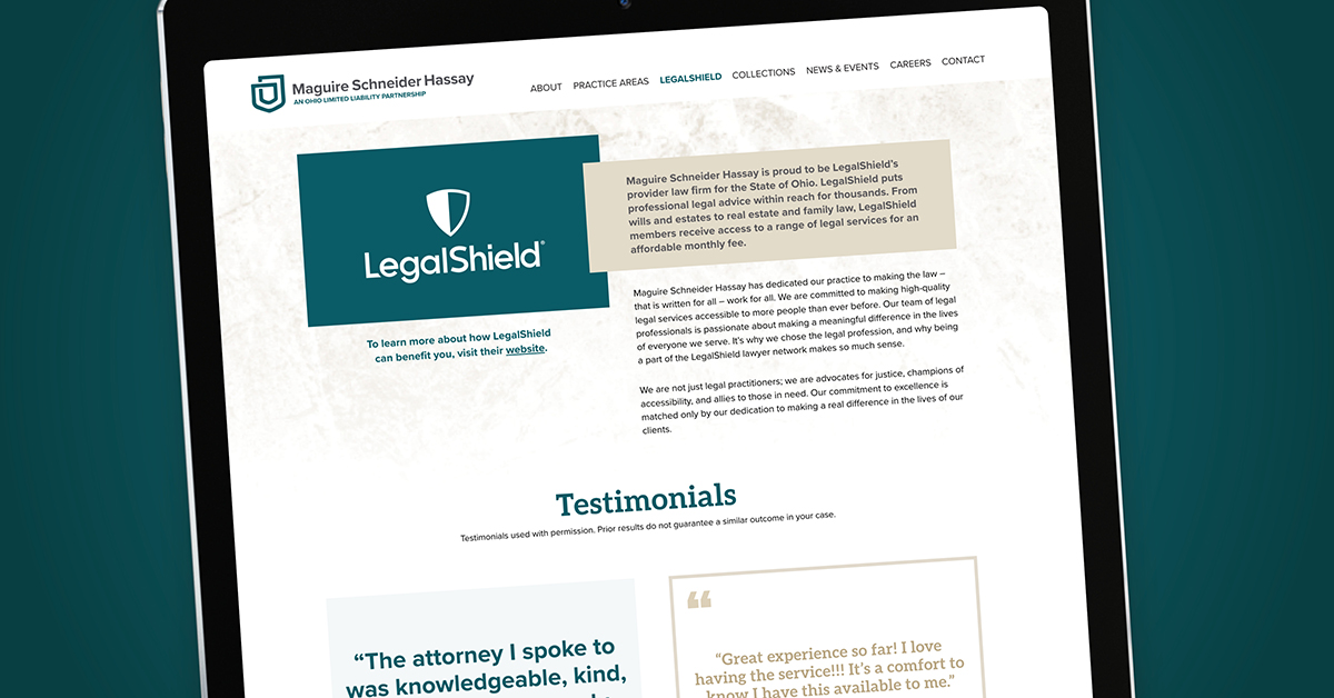 Peebles Creative Group | Maguire Schneider Hassay | LegalShield