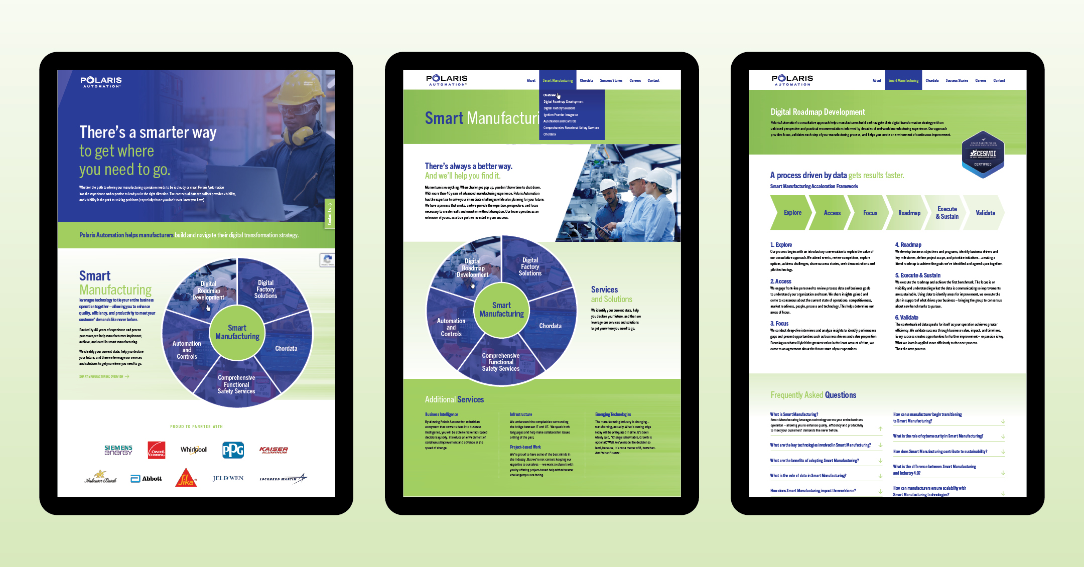 Peebles Creative Group | Polaris Automation | Smart Manufacturing